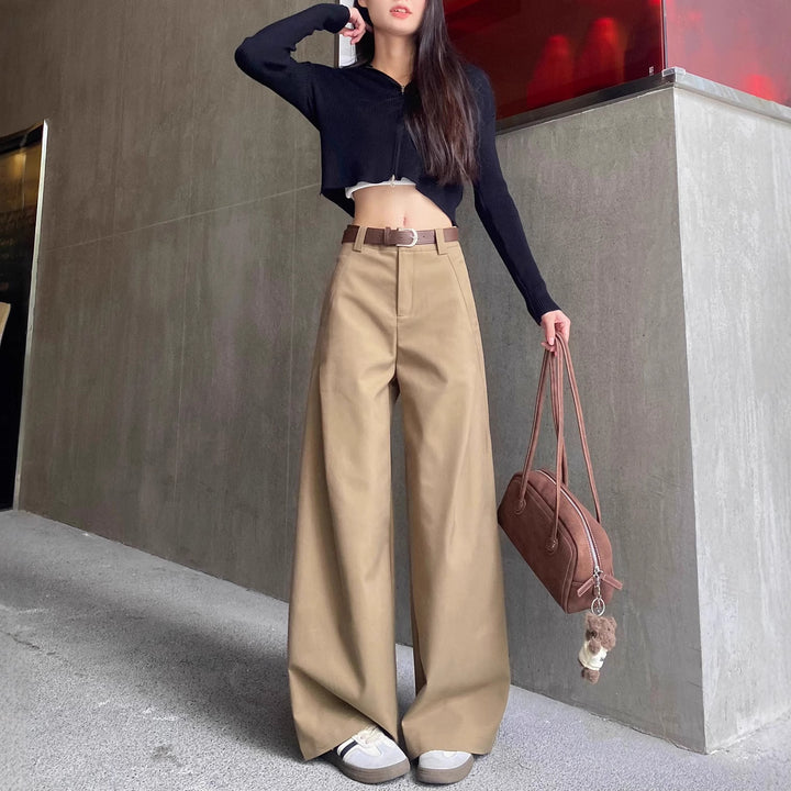 Ladies fashionable and casual high thousands pants Mune Fashion