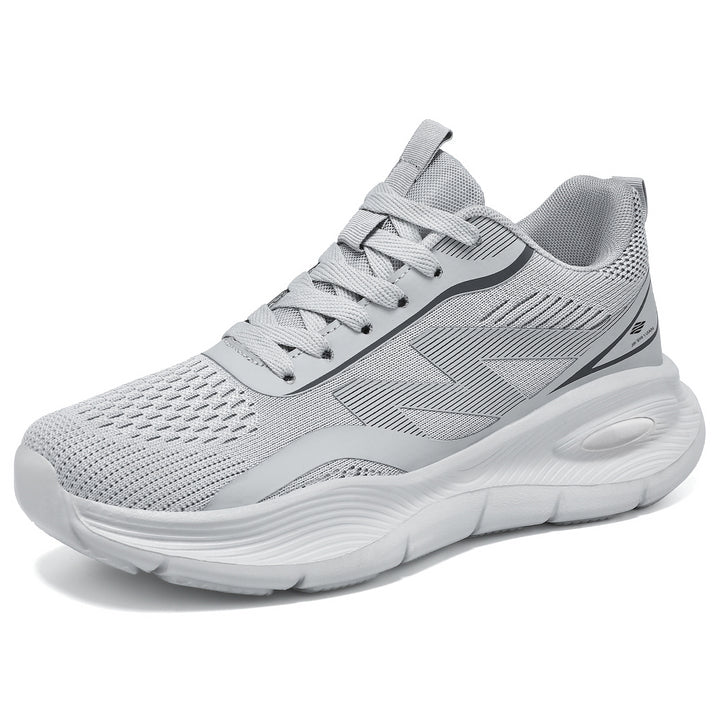 Women's nan Performance Slip-On Running Sneaker with seamless mesh upper, shock-absorbing honeycomb platform sole, and reinforced heel support Mune Fashion