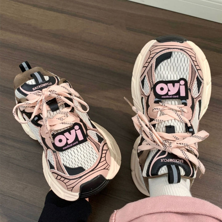 Women's sporty sneakers with breathable mesh and non-slip sole Mune Fashion