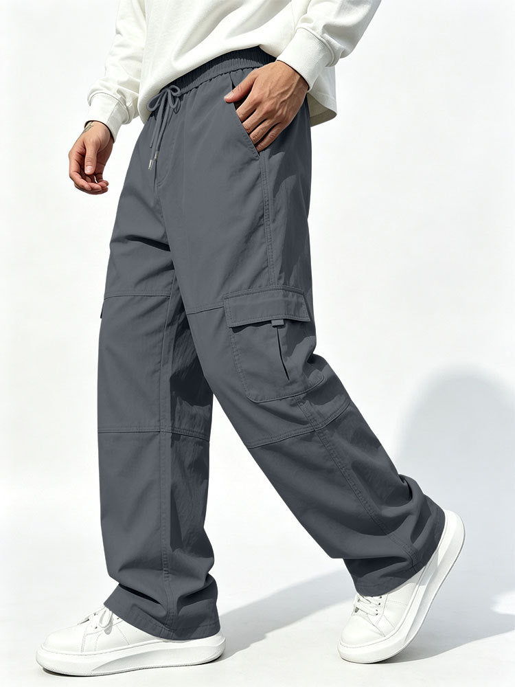 Men's cargo pants with a loose fit and elastic waistband Mune Fashion