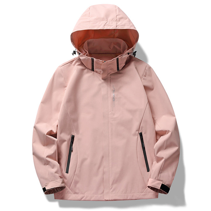 Women three-layer softshell jacket with removable fleece inner jacket Mune Fashion