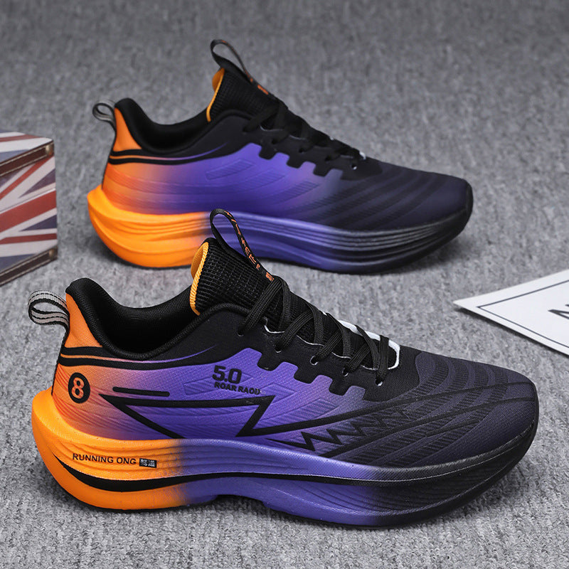 Unisex lightweight competition running shoes with reactive cushioning and sock-like shaft Mune Fashion