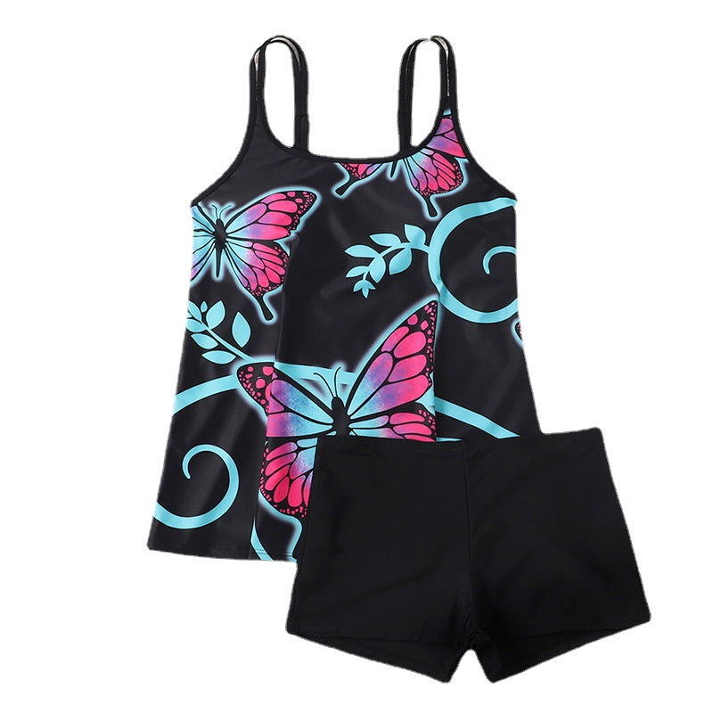 Damen Sportliches Schwimmanzug-Set Echo Archiv
