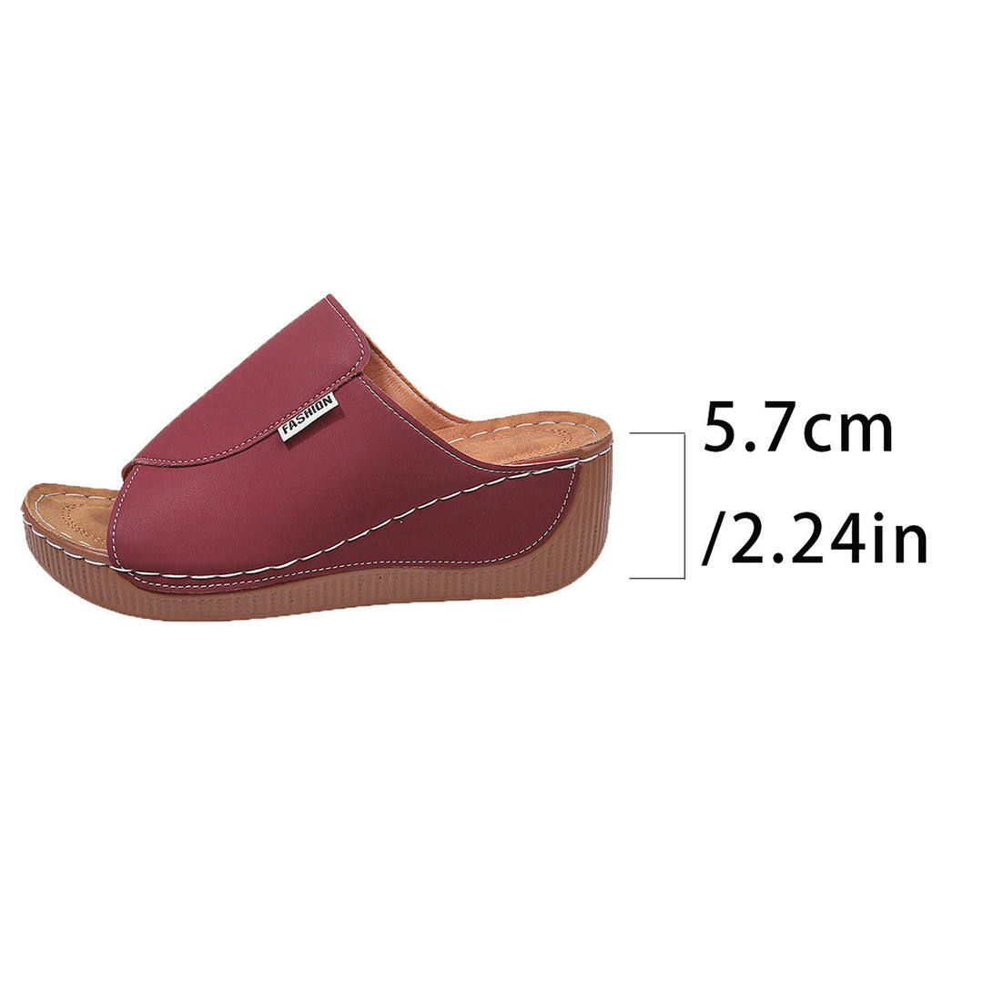 Women's o Slip-On Wedge Mules with ergonomic memory footbed and lightly profiled outsole Mune Fashion
