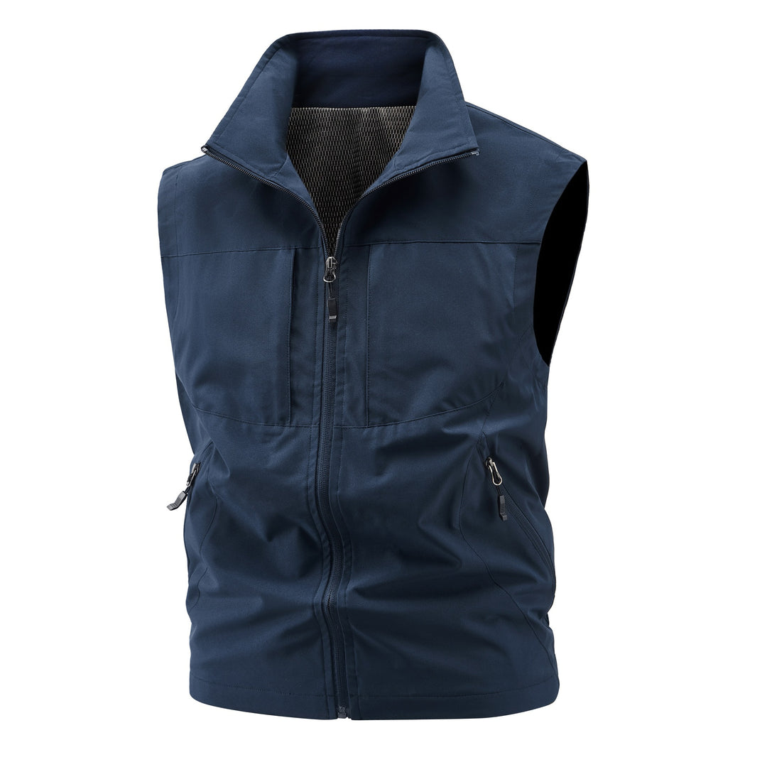 Women's breathable softshell vest with stand-up collar and tailored cut Mune Fashion