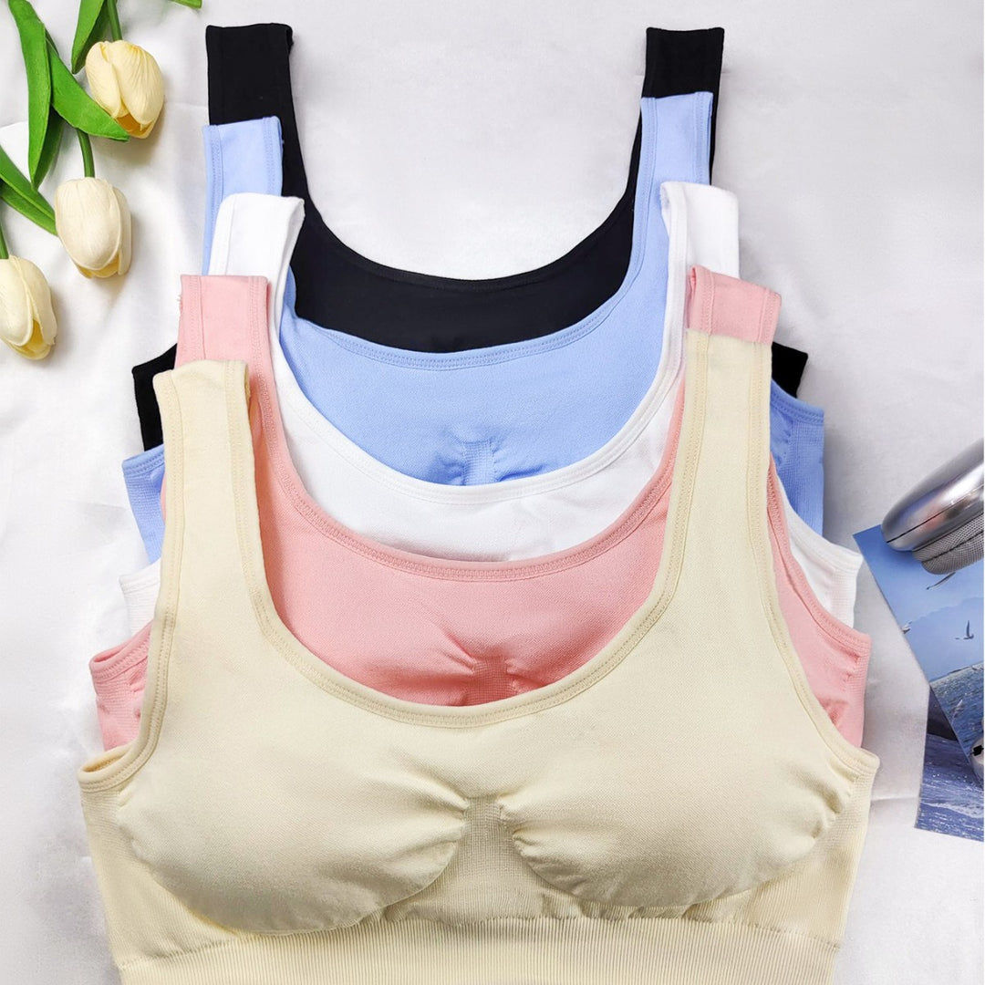 Ladies Sports Bra Set Mune Fashion
