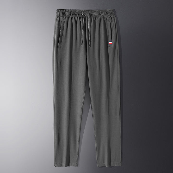 Men's Sporty Jogging Pants with Elastic Waistband Mune Fashion