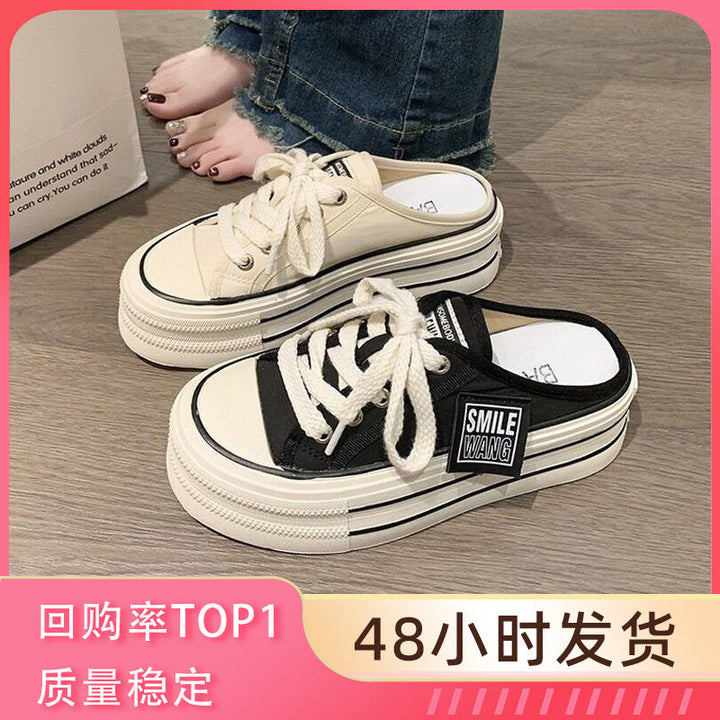 Women's casual sneakers with fashionable platform design and breathable upper material Mune Fashion