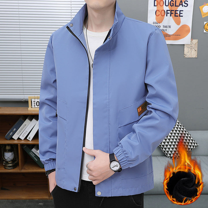 Men's waterproof jacket with practical pockets Mune Fashion