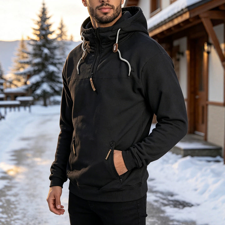 Men's Windproof Hooded Jacket Mune Fashion