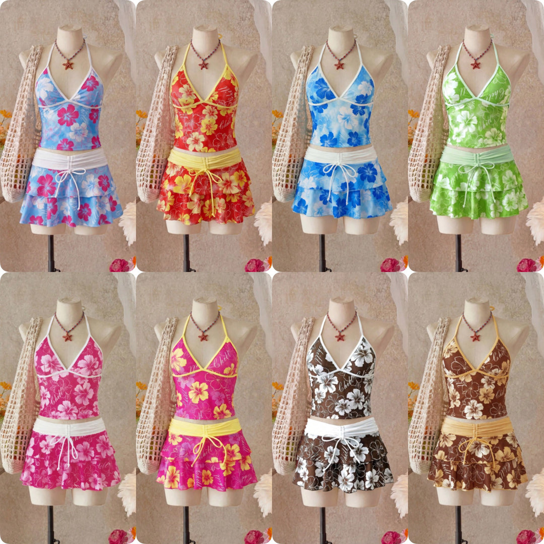 Women's Bikini Set with Skirt Mune Fashion