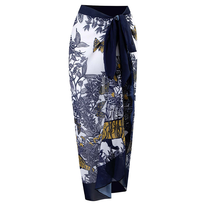 Damen Maxirock mit Leopardenmuster Echo Archiv