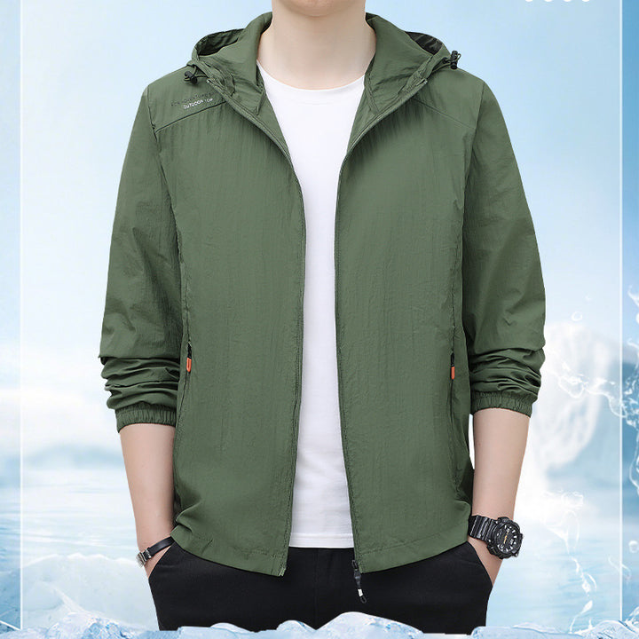 Men's Lightweight Windbreaker Mune Fashion