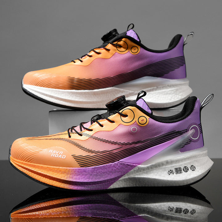 Unisex Performance Running Shoes with Twist Closure, Multi-layer Rebound Midsole and Stable TPU Heel Support Mune Fashion