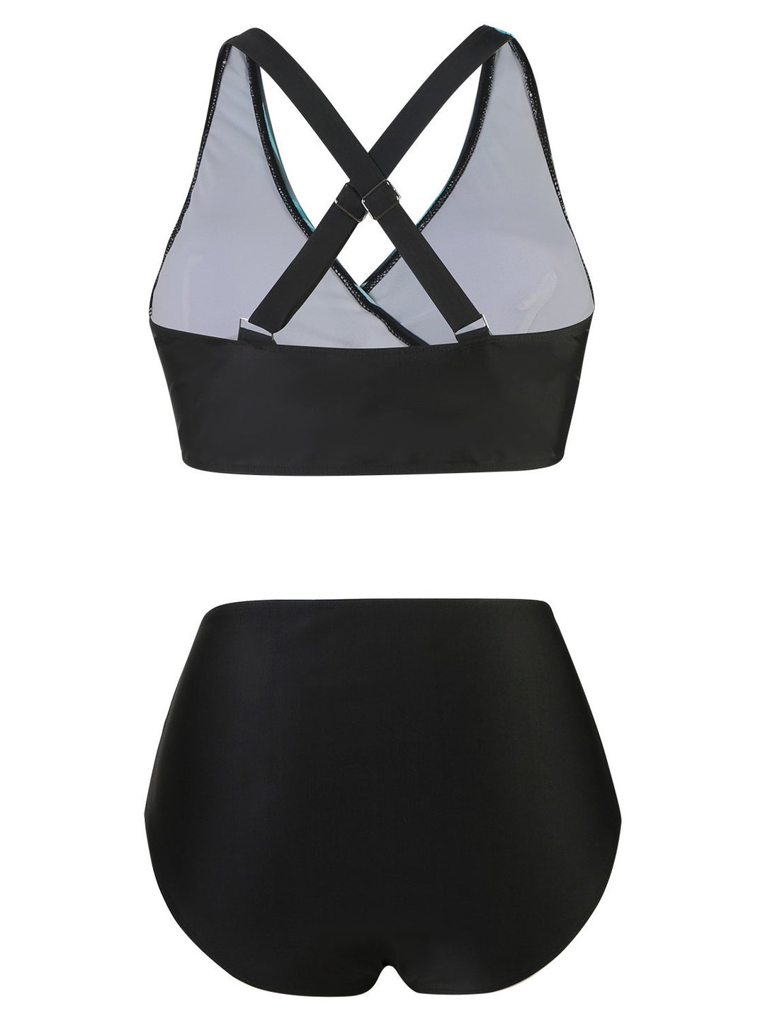 Women's High-Waist Bikini Set with Stylish Wrap Design Mune Fashion