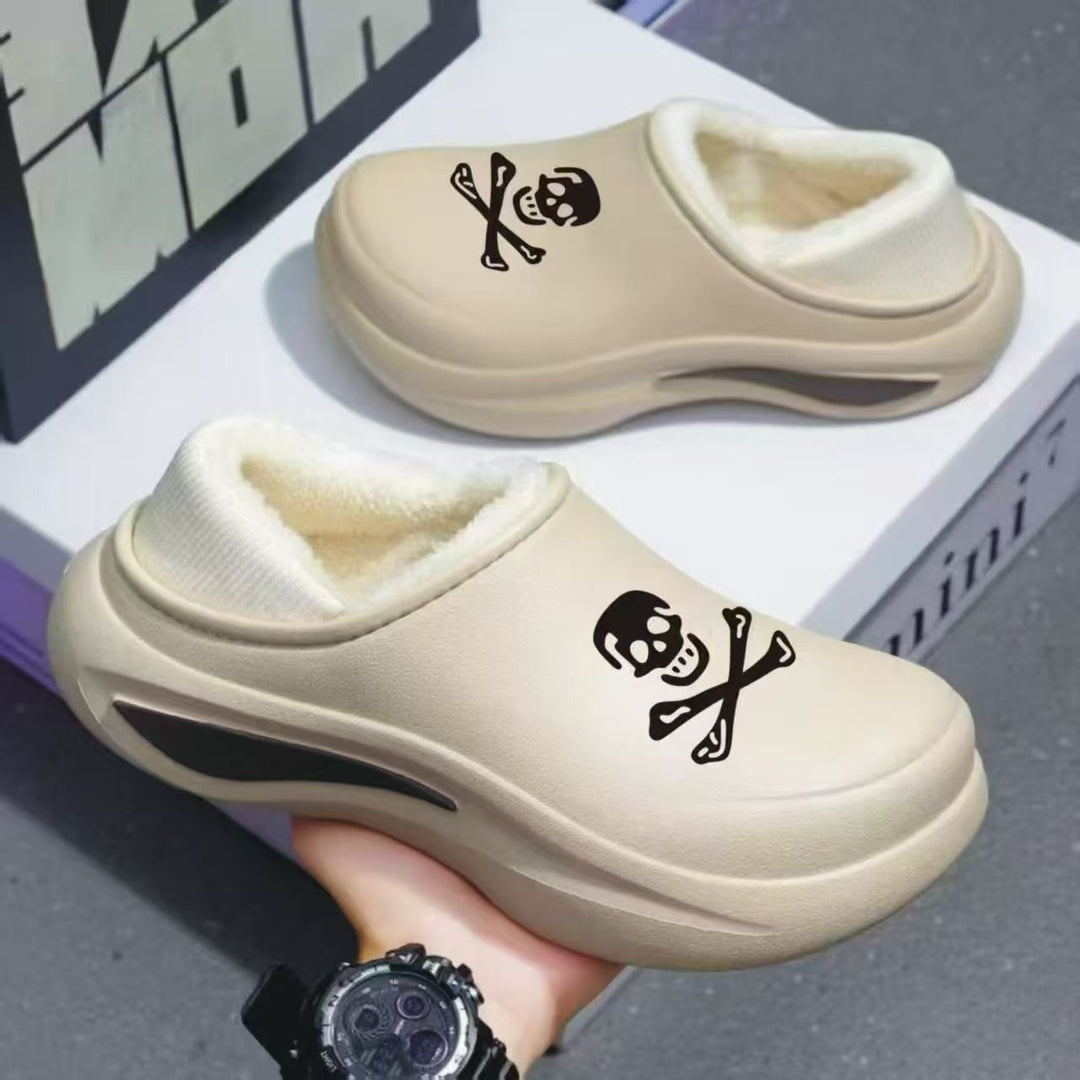 Women's Insulated Comfort Clogs with Teddy Lining and Shock-Absorbing Profile Sole Mune Fashion