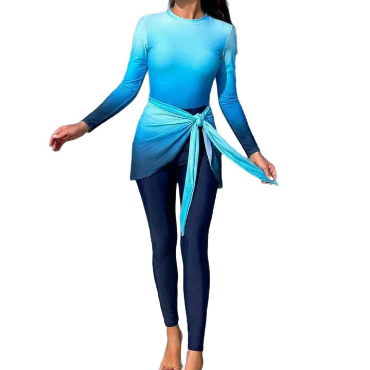 Women’s Stylish Surf Suit with Elegant Wrap Details Mune Fashion