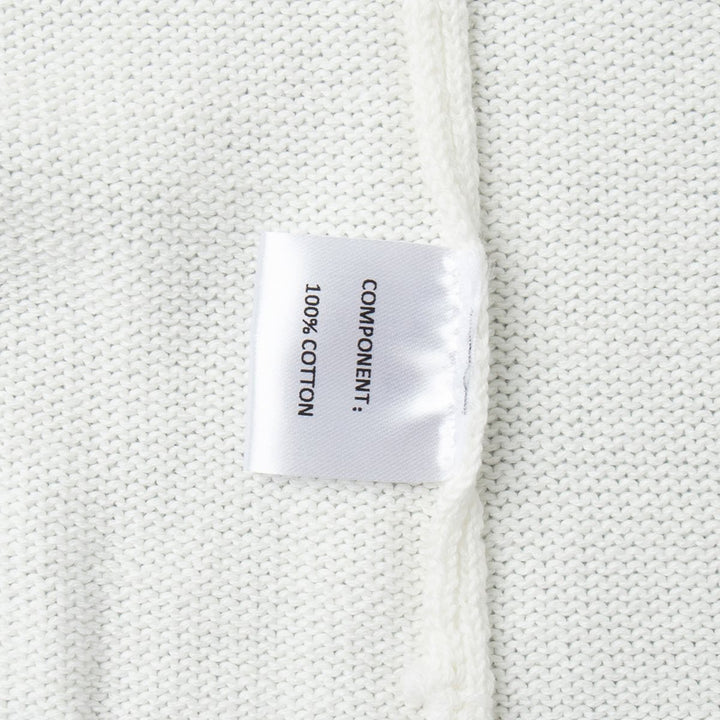 Women's chunky knit hoodie made of pure cotton with drawstring Mune Fashion