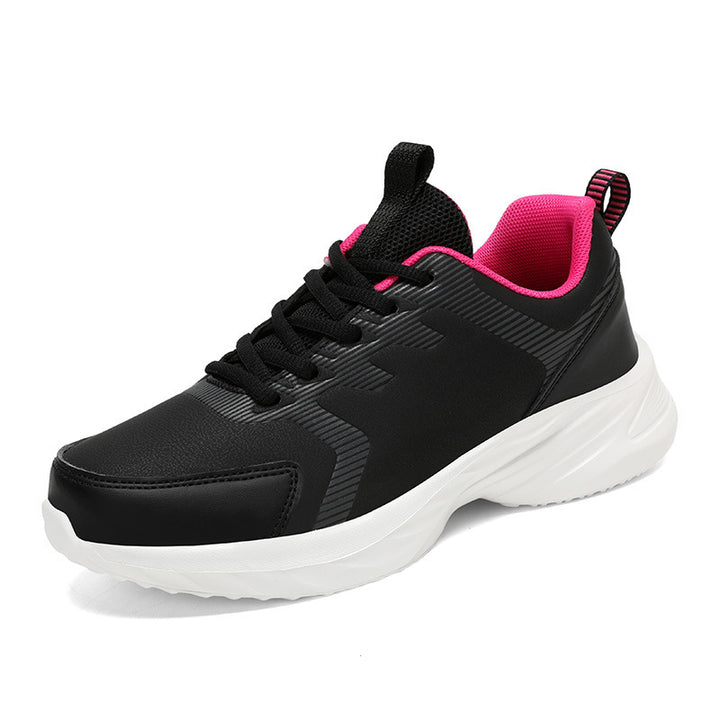 Unisex nan urban comfort sneaker with padded wedge sole breathable mesh tongue and durable synthetic leather trim Mune Fashion