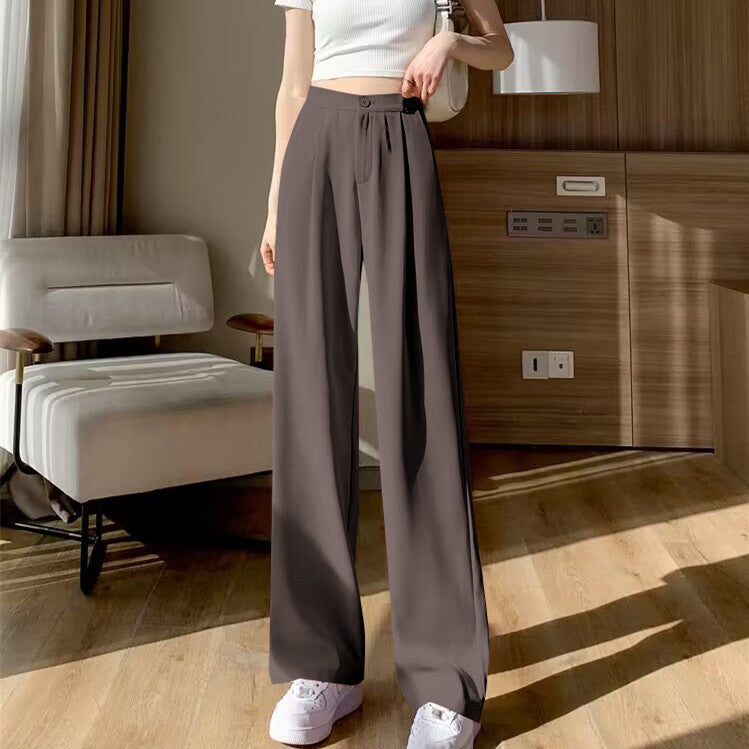 Women's Loose-Fitting Fabric Pants Mune Fashion