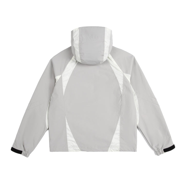 Unisex Lightweight Rain and Softshell Jacket with Hood, Adjustable Hem and Zipper Pockets Mune Fashion
