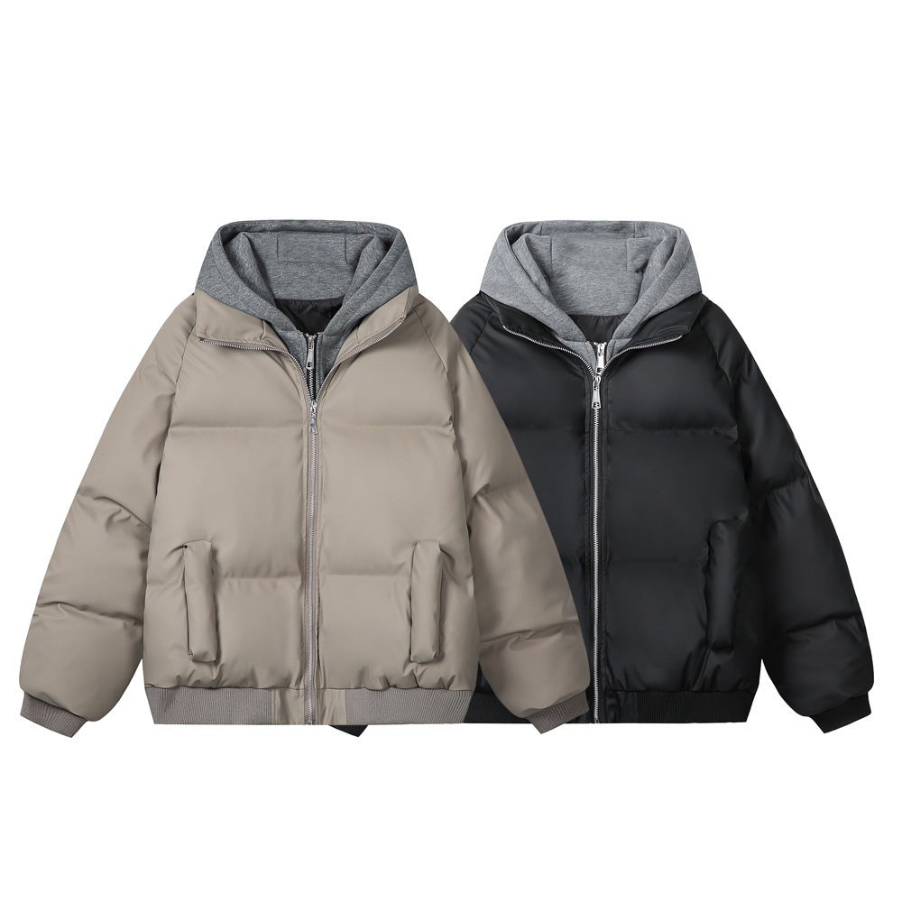 Women's Fashion Quilted Jacket with Removable Hood Mune Fashion