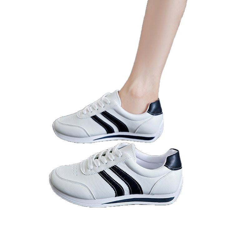 Women classic sneakers with stylish stripes Mune Fashion