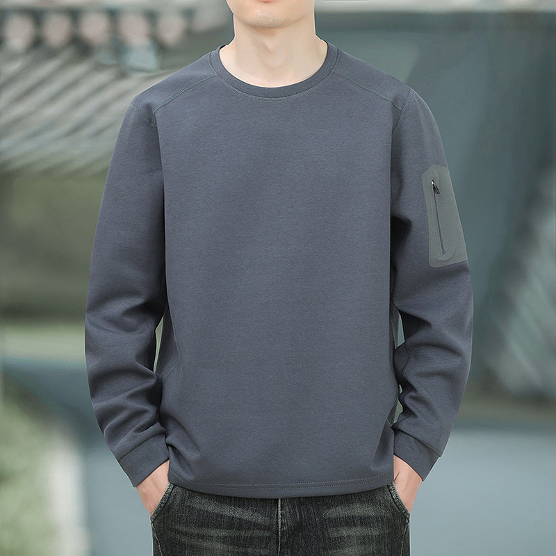 Men's Oversized Sweatshirt with contrasting side pockets and soft fleece lining Mune Fashion