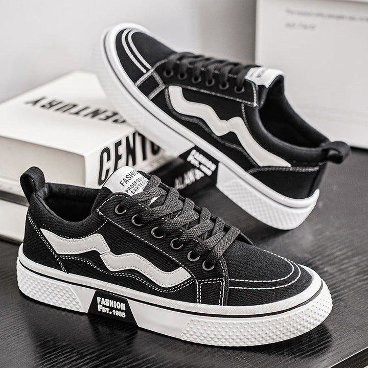 Women's casual and durable sneakers with fashionable contrast elements Mune Fashion