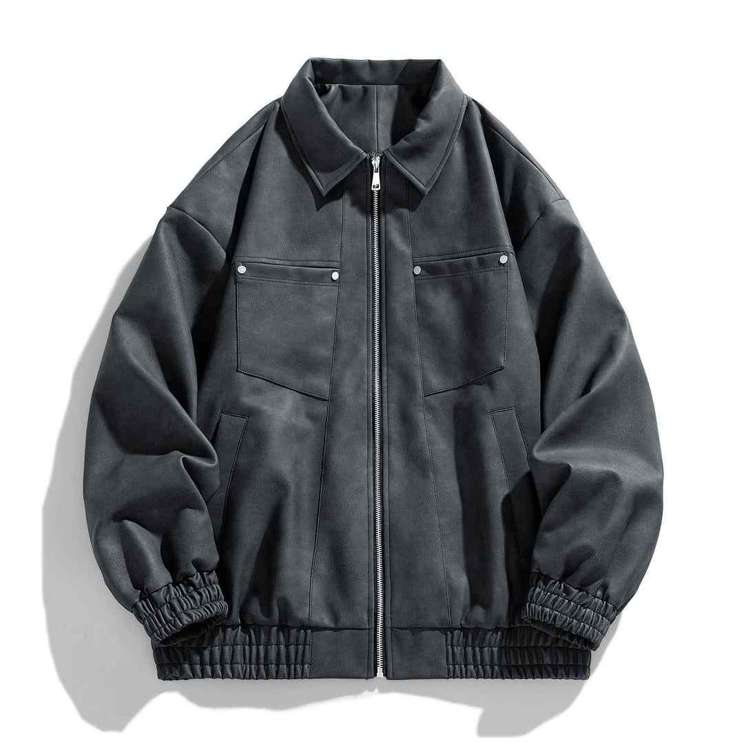 Men's Stylish Transitional Jacket with Elastic Cuffs Mune Fashion