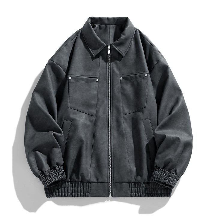 Men's Stylish Transitional Jacket with Elastic Cuffs Mune Fashion
