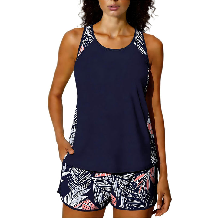Damen Sportliches Tank-Top mit Shorts Echo Archiv