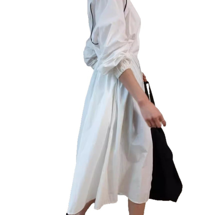 Women Lightweight Windbreaker Coat with Shaping Drawstring and Raglan Sleeves Mune Fashion