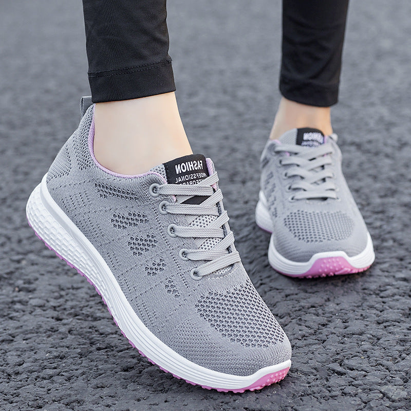 Women's lightweight breathable casual sneakers with viscoelastic comfort sole Mune Fashion