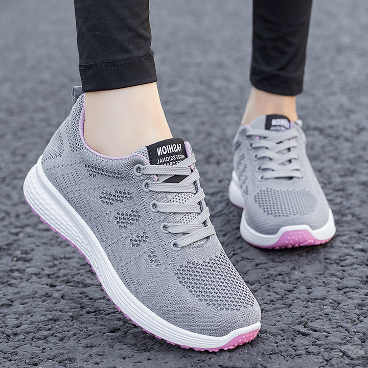 Women's lightweight breathable casual sneakers with viscoelastic comfort sole Mune Fashion