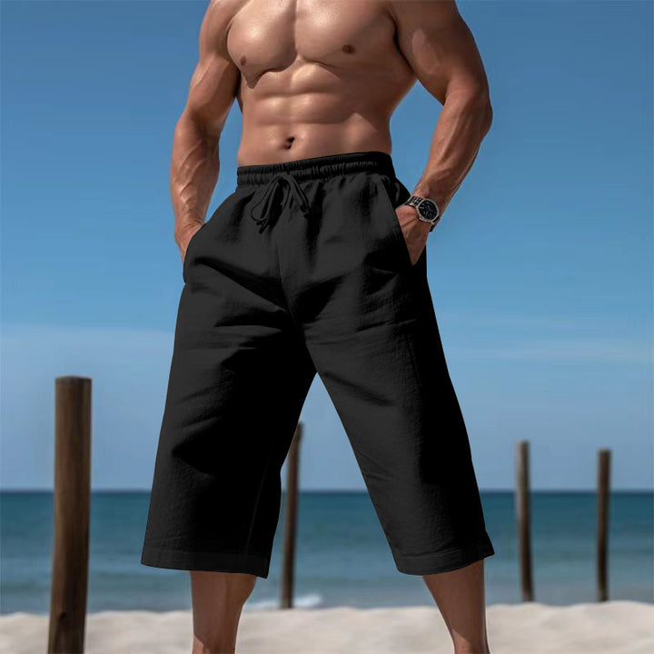 Men's urban summer bermuda in a clear cut with comfort waistband Mune Fashion