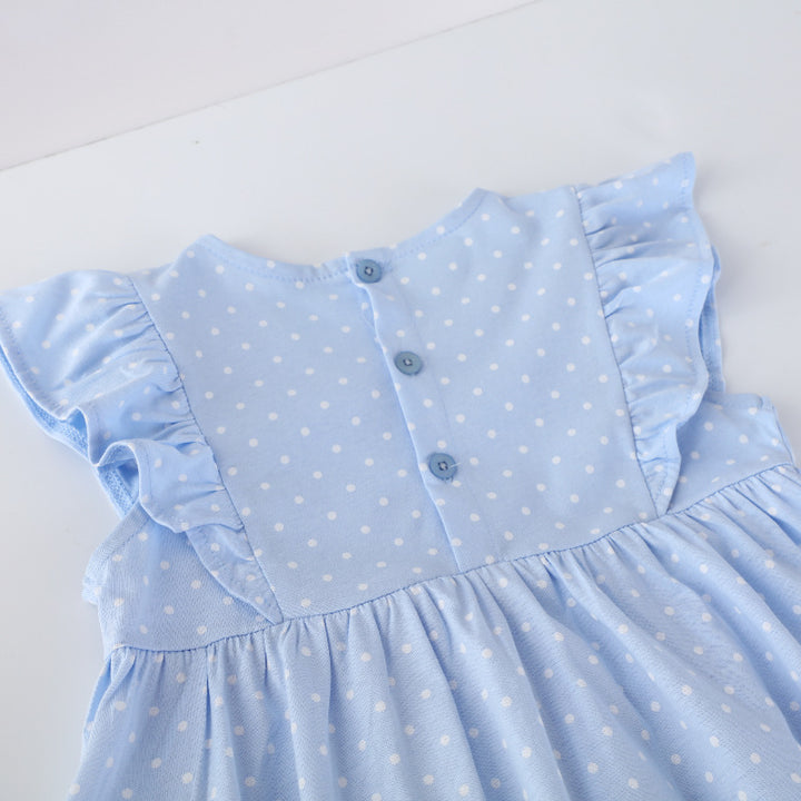 Girl's dress with cute fairy appliqués Mune Fashion