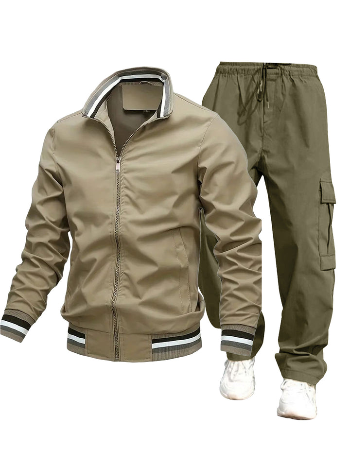 Men's Sports Jacket and Cargo Pants Mune Fashion