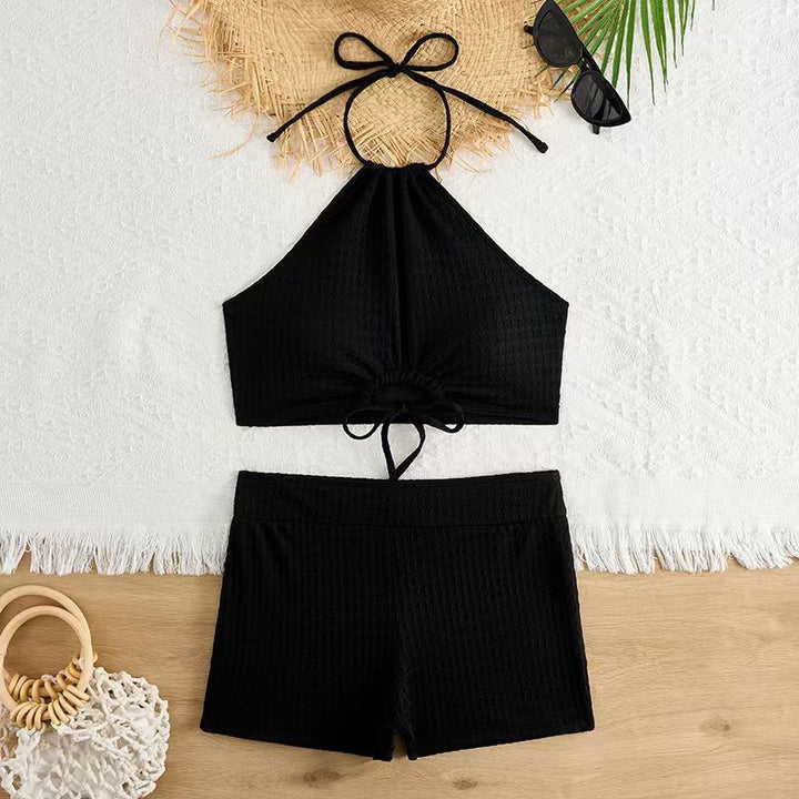 Women's bikini set with fashionable knot design and comfortable panties Mune Fashion