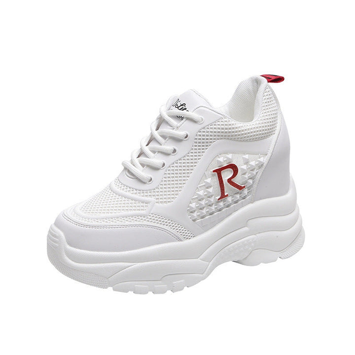 Women Chunky Sneakers with breathable mesh surface and lightweight comfort Mune Fashion