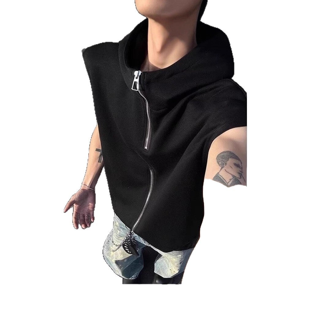 Men's Stylish Hooded Vest Mune Fashion