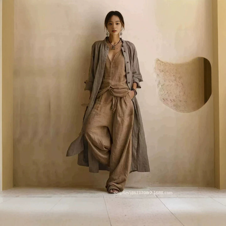 Women airy linen blouse Mune Fashion