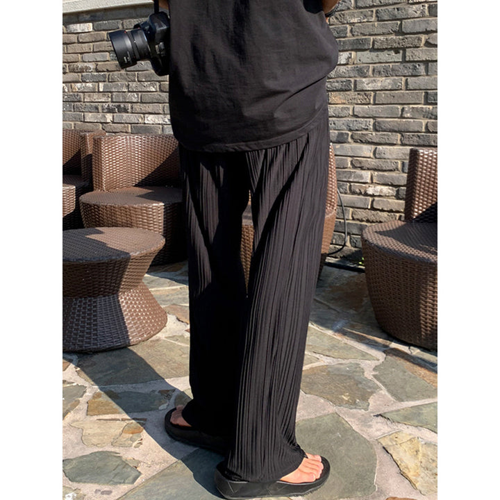 Men's Elegant Pleated Pants Mune Fashion