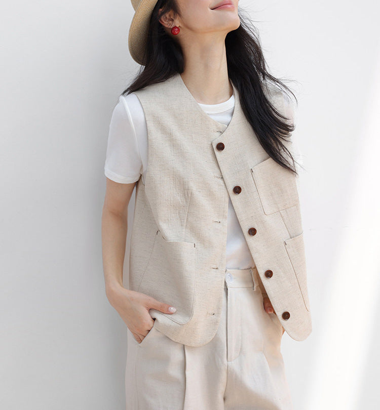 Women Stylish Waistcoat Mune Fashion