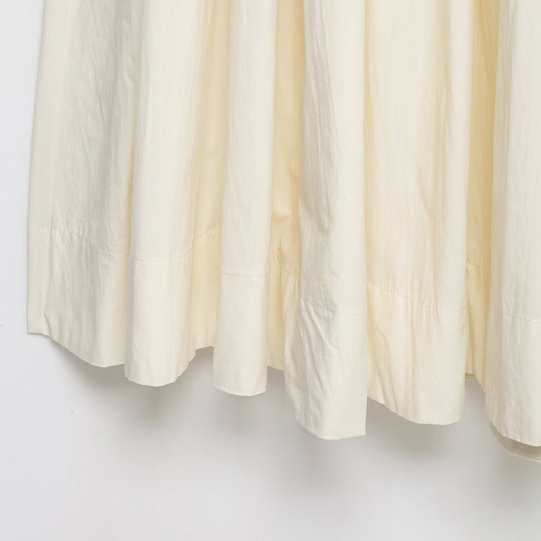 Ladies Maxi Skirt with Wrap Detail and Lace Trim Mune Fashion