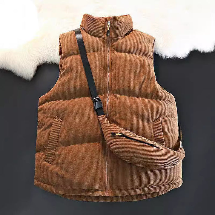 Women Cozy Padded Vest Mune Fashion