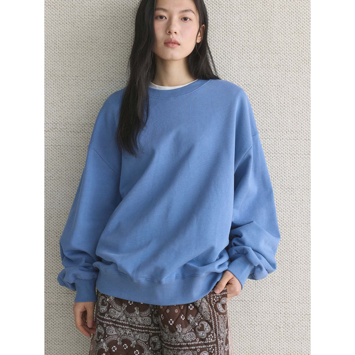 Women's Casual Oversized Sweatshirt with an extra wide cut, dropped shoulder and reinforced round neck Mune Fashion