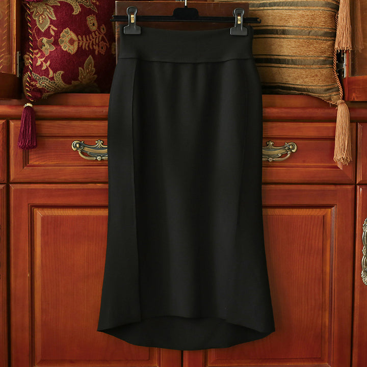 Women Elegant and figure-hugging Midi Skirt Mune Fashion