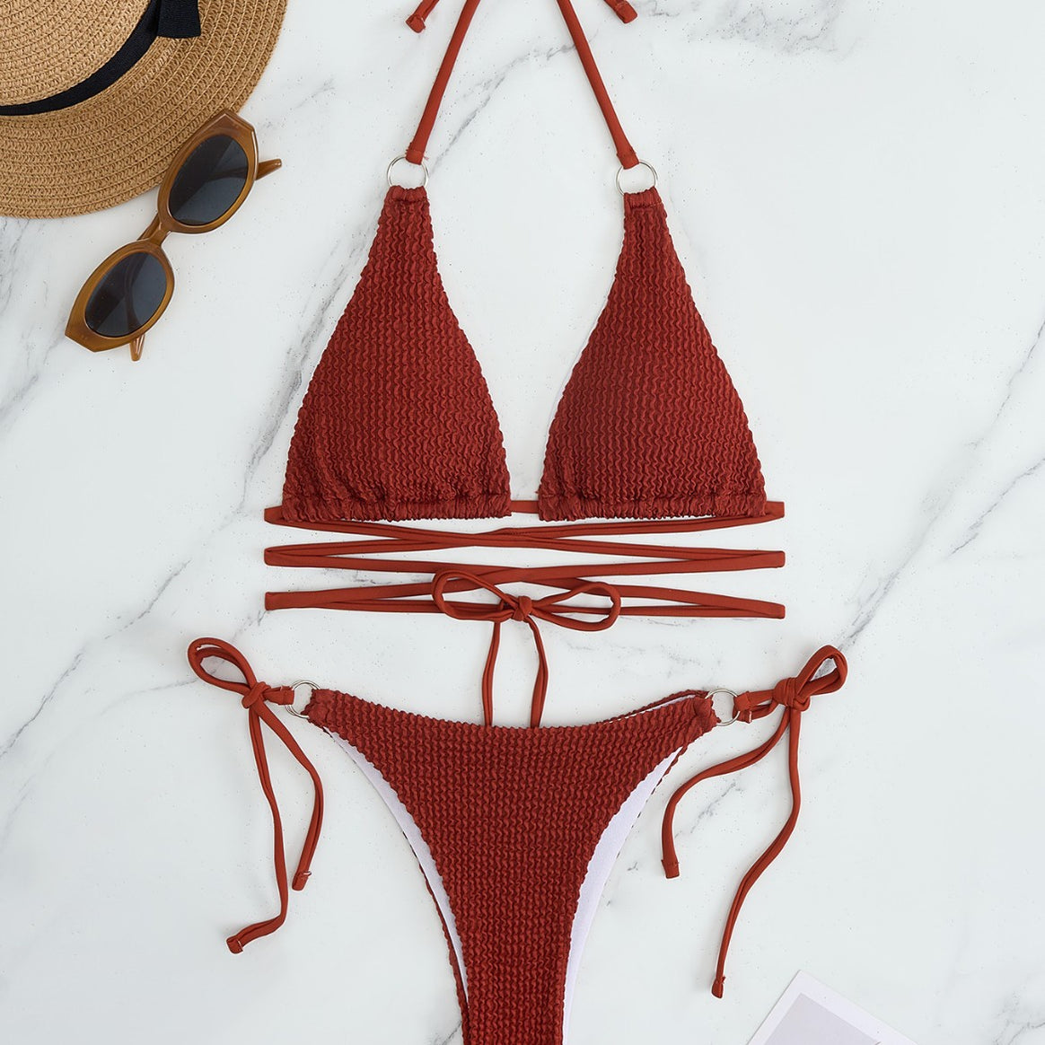 Women's bikini set with playful butterfly design Mune Fashion