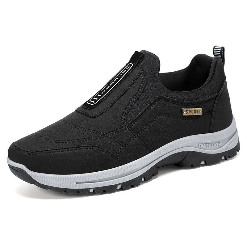 Men's sporty outdoor slip-on sneakers with non-slip tread sole Mune Fashion